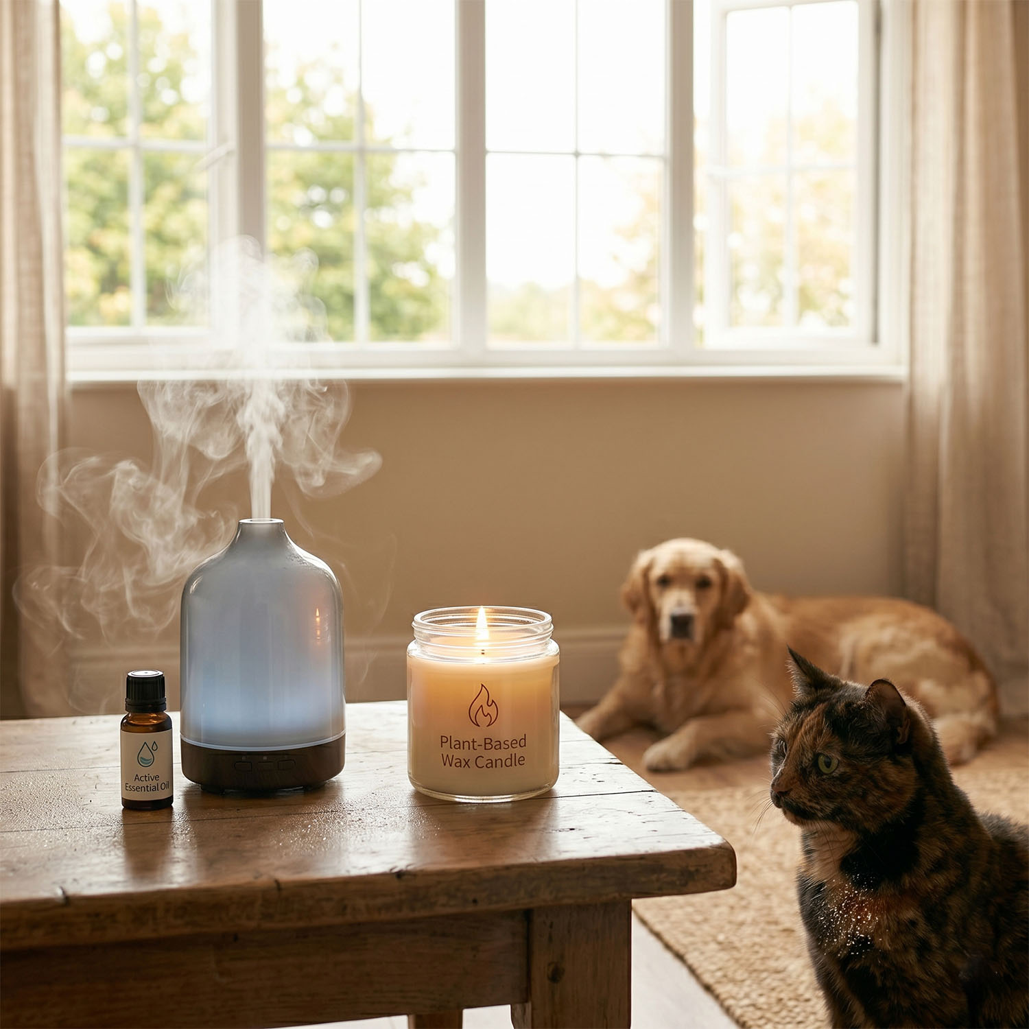 Passive aroma diffusion