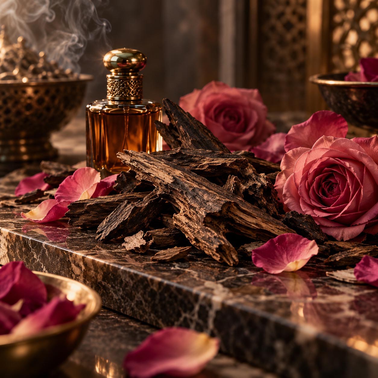 Oud and Rose