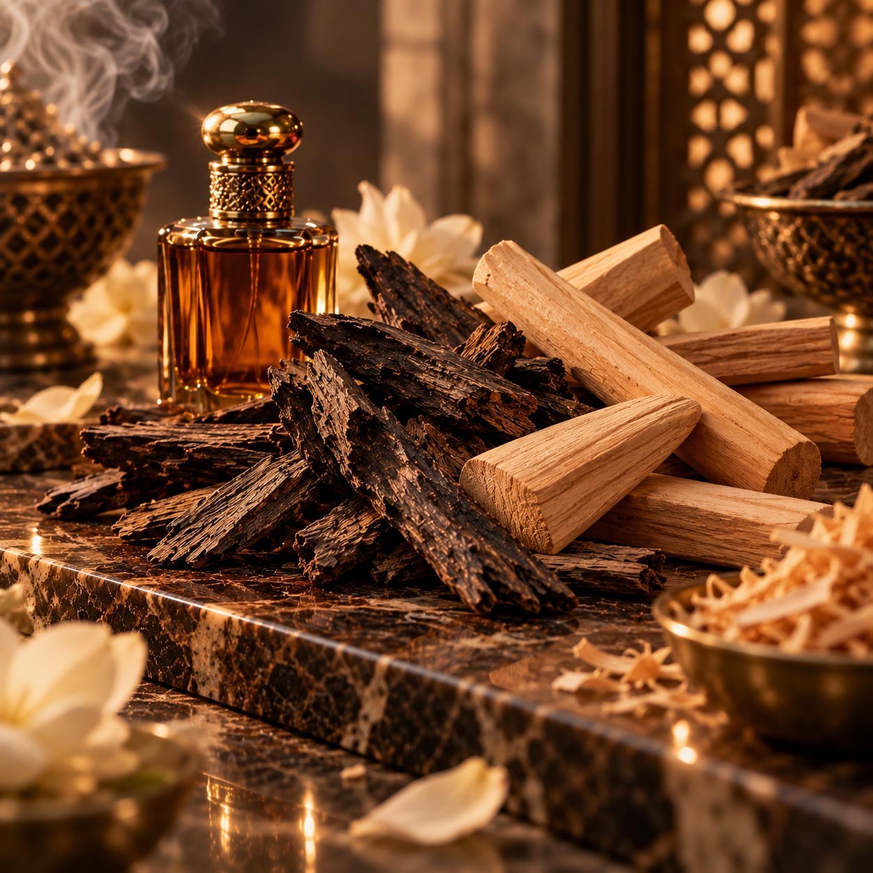 Oud and Sandalwood