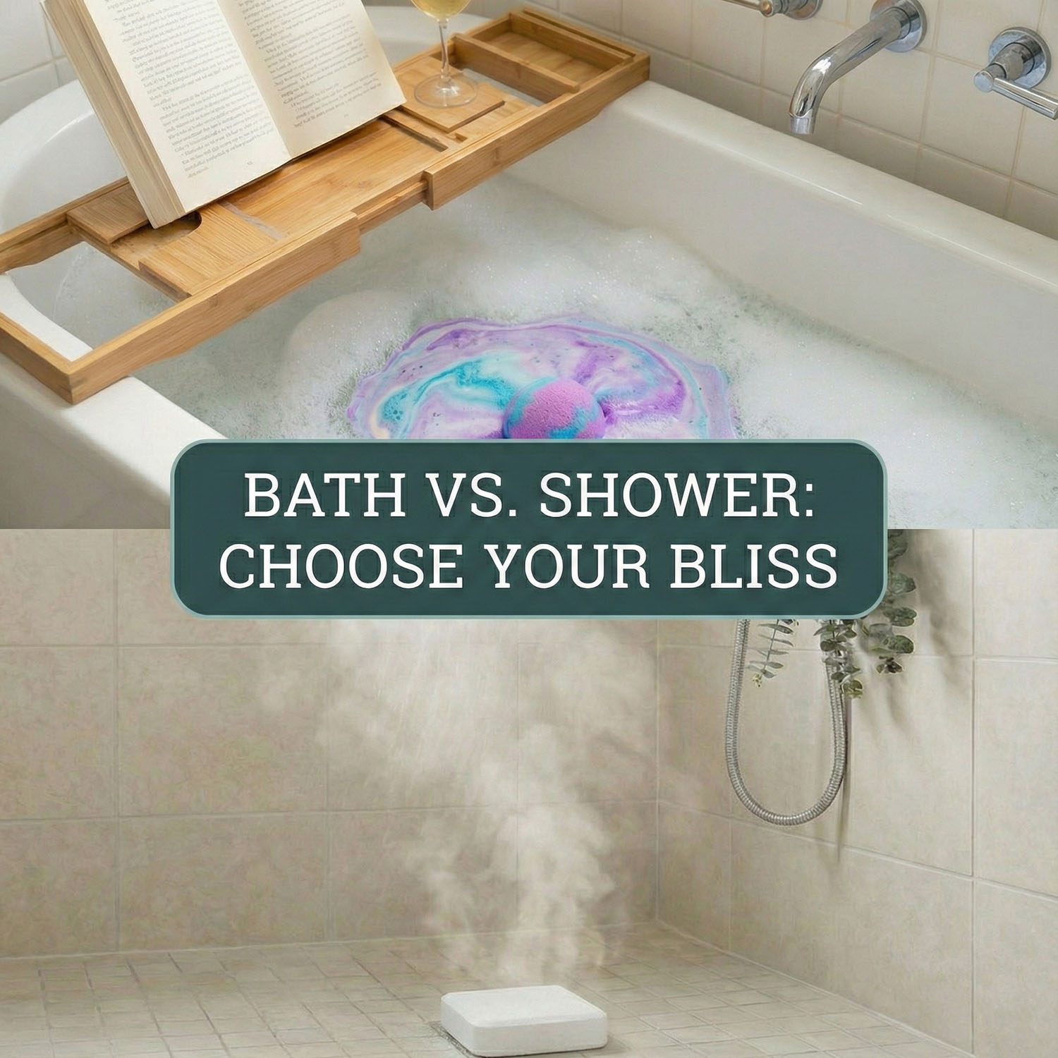 Bath Bombs vs Shower Steamers