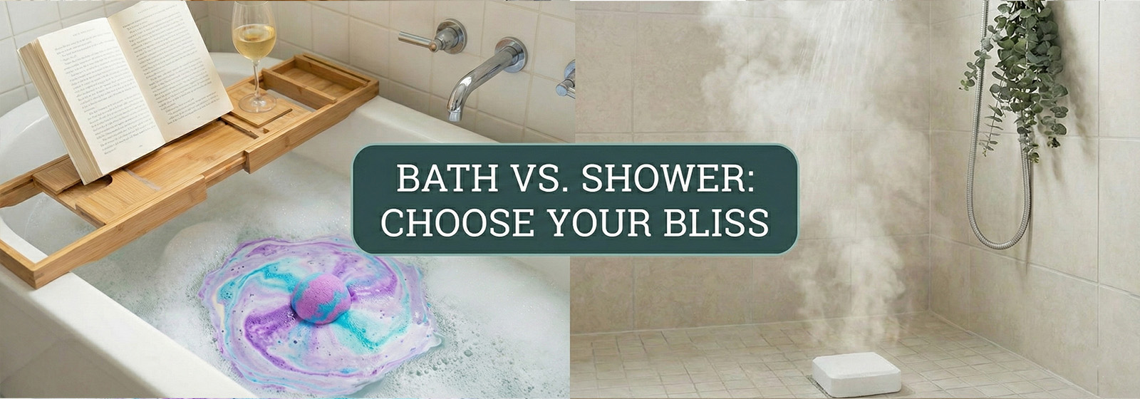 Bath Bombs vs Shower Steamers