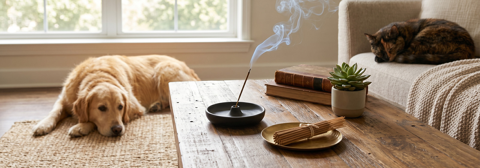 Furry friends and fragrance. Guide to pet-safe home scents