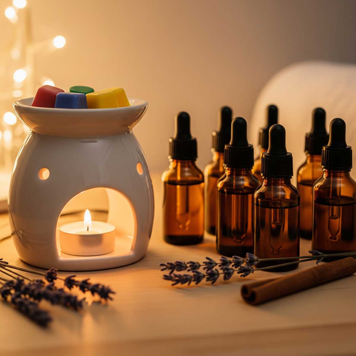 Oil and wax aromas category