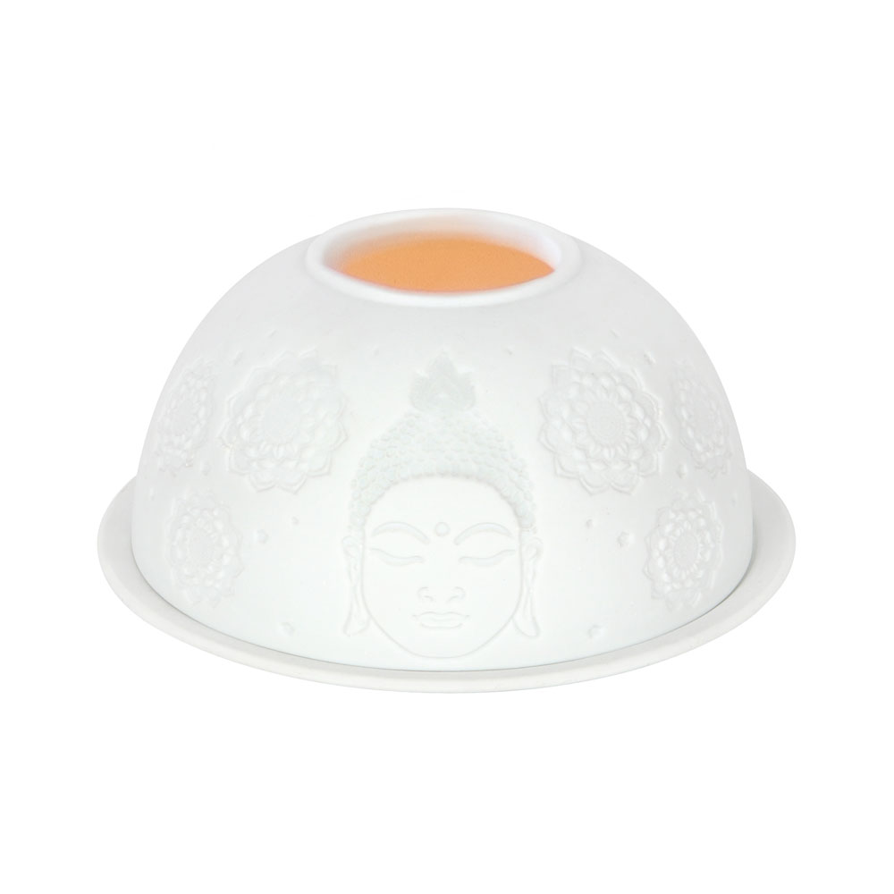 Buddha Face Dome Tealight Holder1