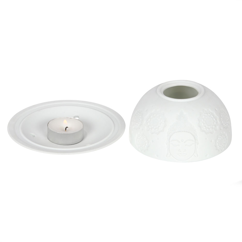 Buddha Face Dome Tealight Holder2