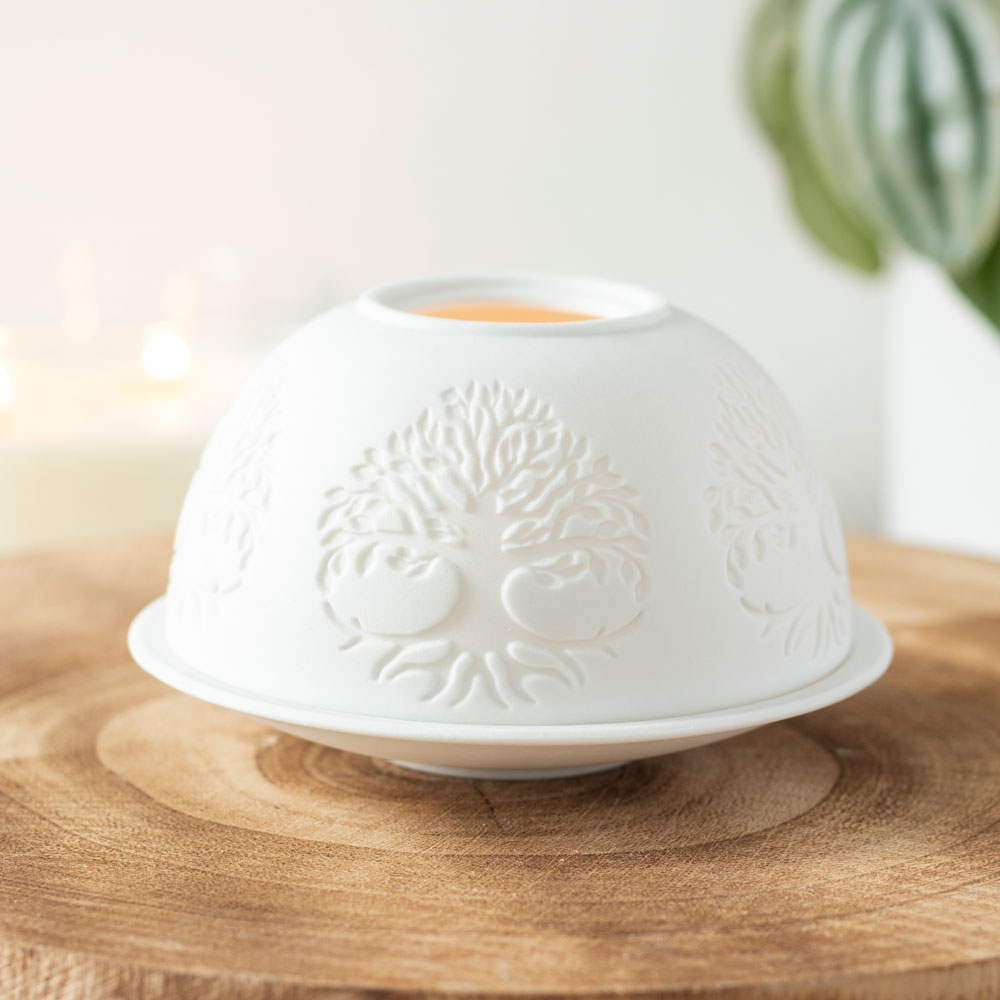 Tree of Life Dome Tealight Holder3