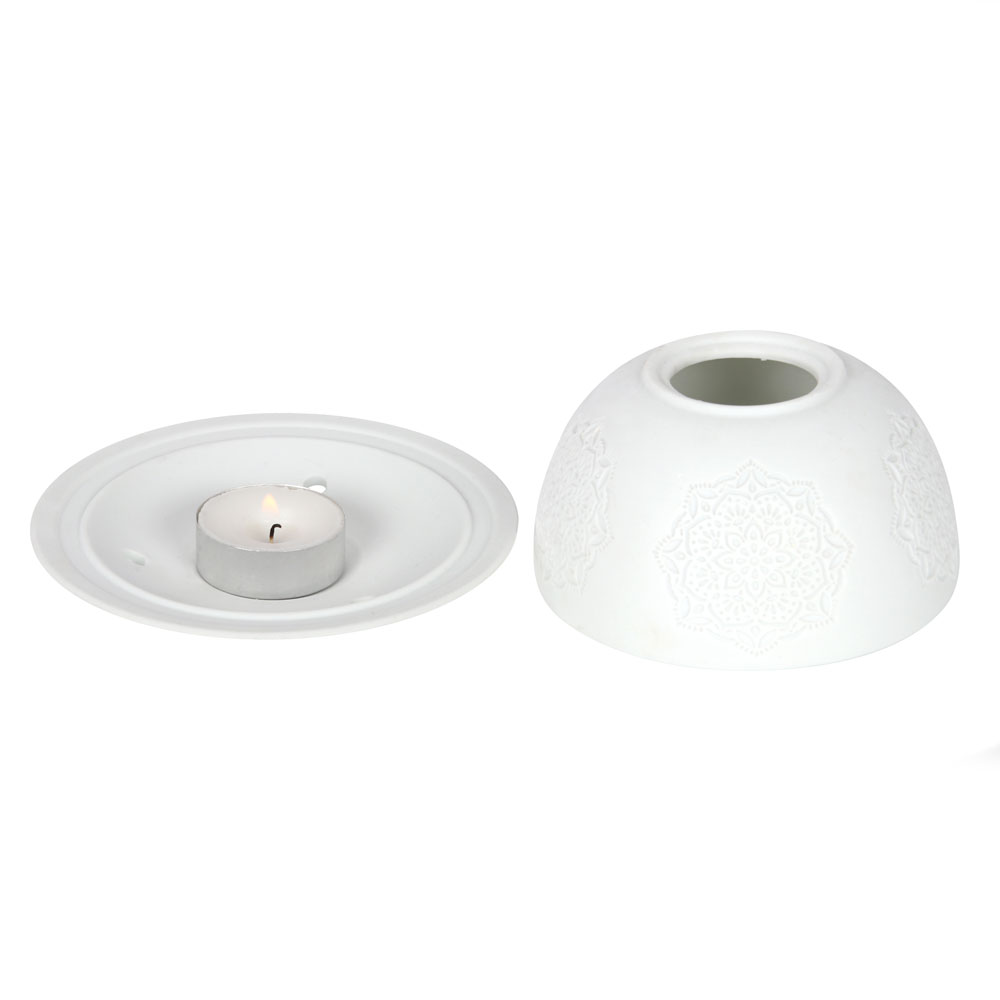 Mandala Dome Tealight Holder2