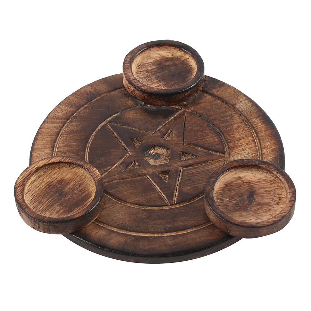 Pentagram Tealight Candle Holder1