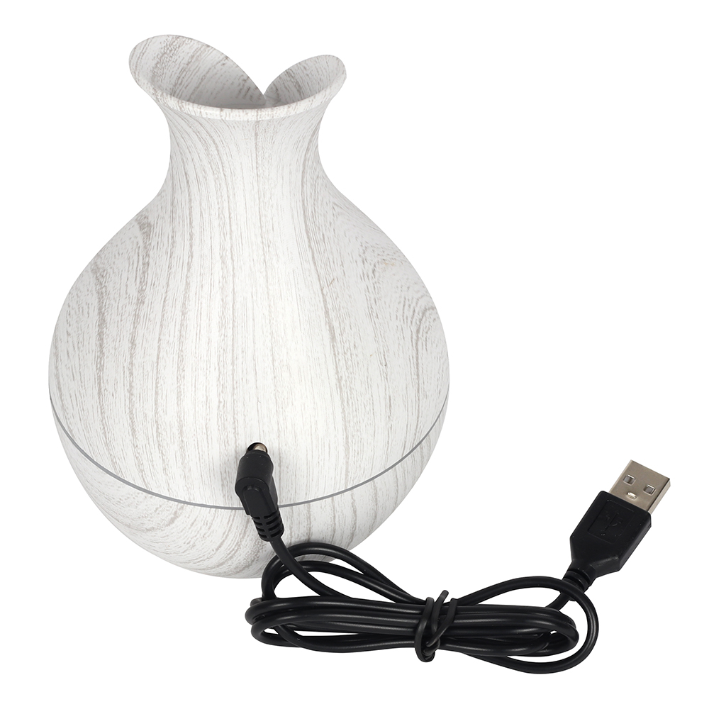 Medium White Grey Grain Electric Aroma Diffuser1