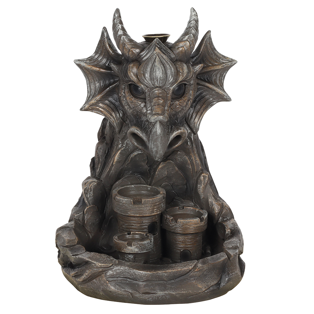 Grey Dragon Backflow Incense Burner1