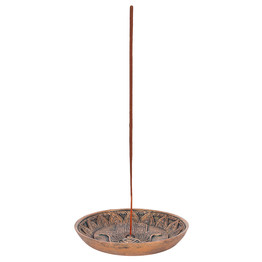 Hand of Hamsa Incense Holder Plate1