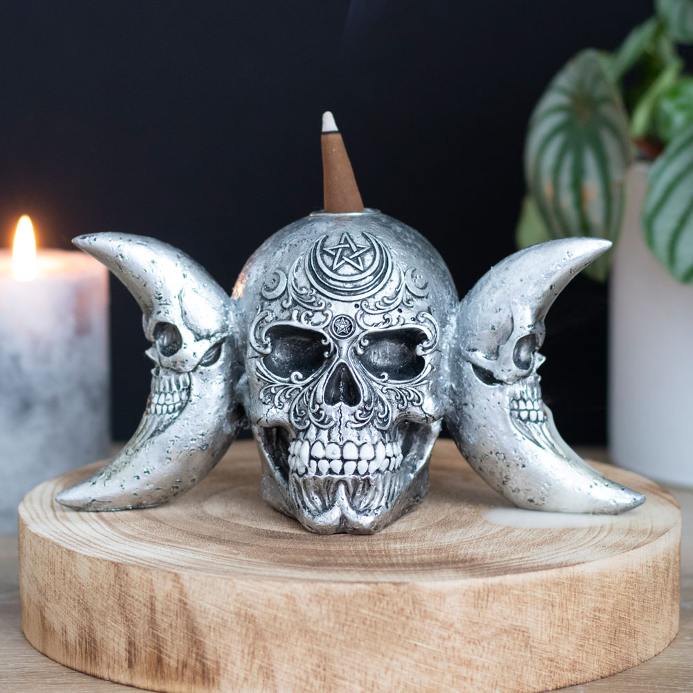 The Dark Goddess Backflow Incense Burner by Alchemy3