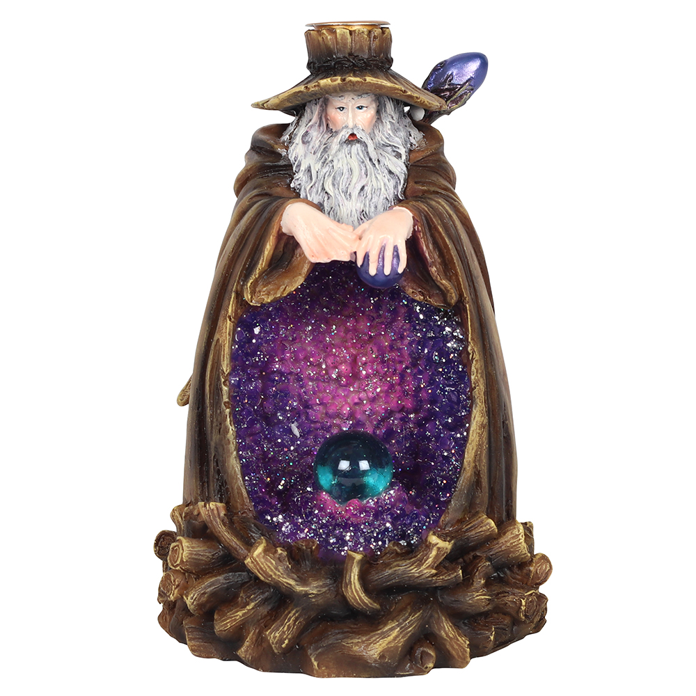 Wizard Backflow Incense Burner with Light1