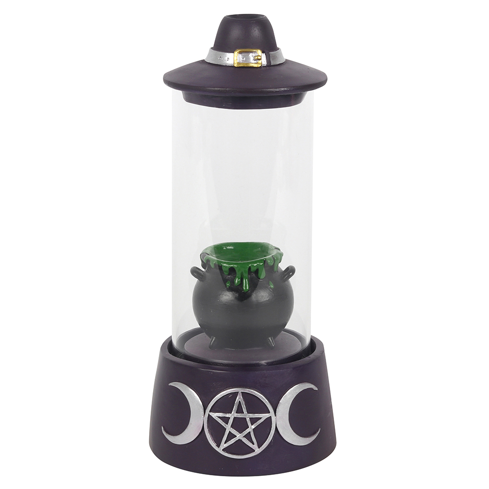 Enclosed Hat and Cauldron LED Backflow Burner1