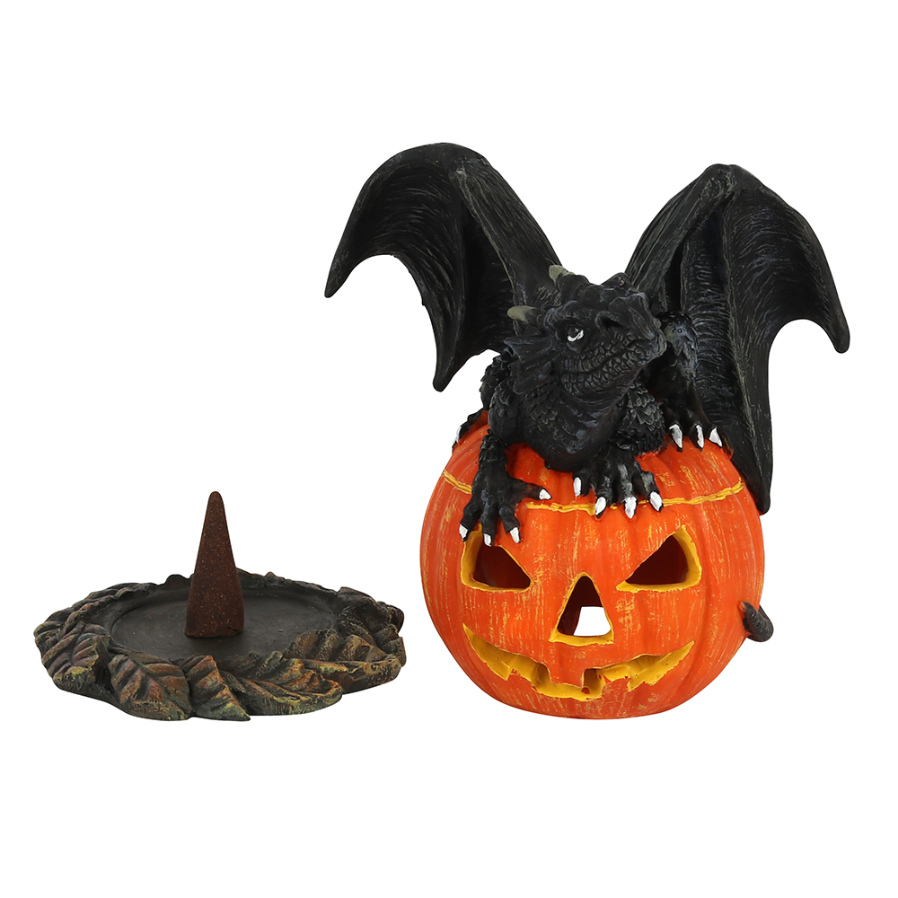Trick or Treat Dragon Cone Burner By Anne Stokes2