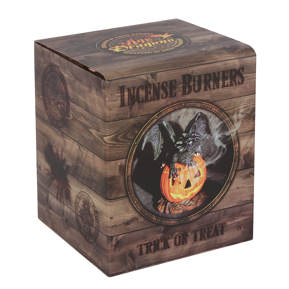 Trick or Treat Dragon Cone Burner By Anne Stokes3