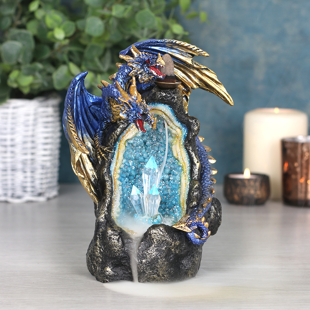 Glowing Dragon Cave Backflow Incense Burner4