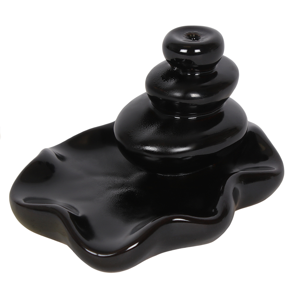 Large Pebbles Backflow Incense Burner2