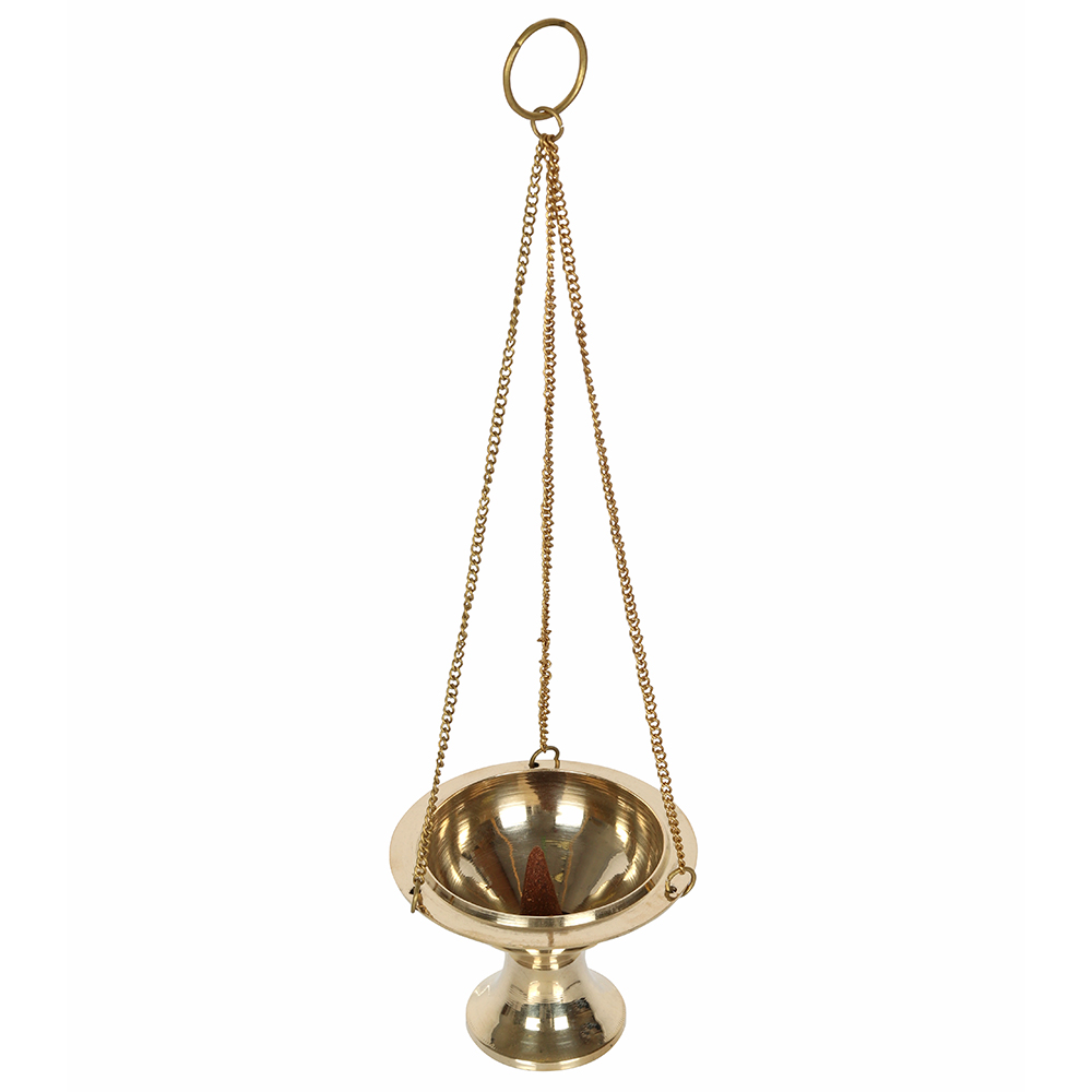 Metal Pentagram Incense Censer1