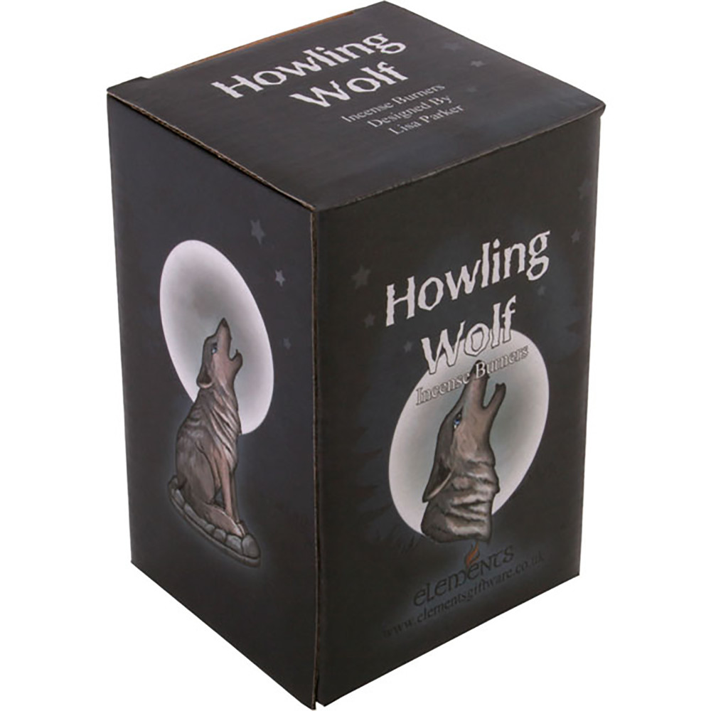Wolf Incense Cone Holder by Lisa Parker1