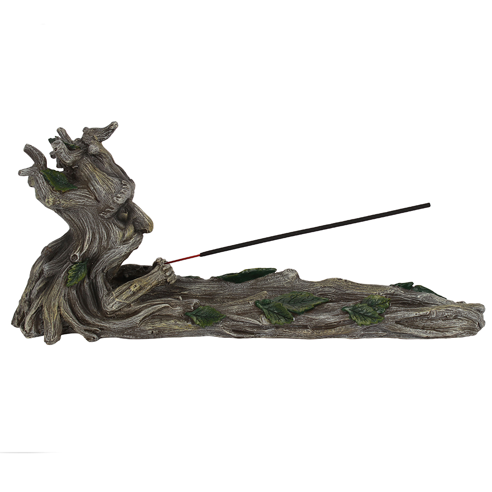 Green Man Incense Stick Holder1