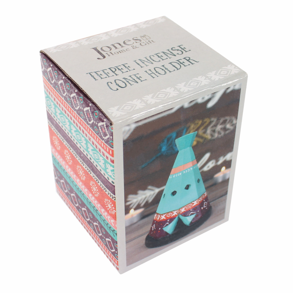 Boho Teepee Incense Cone Holder1