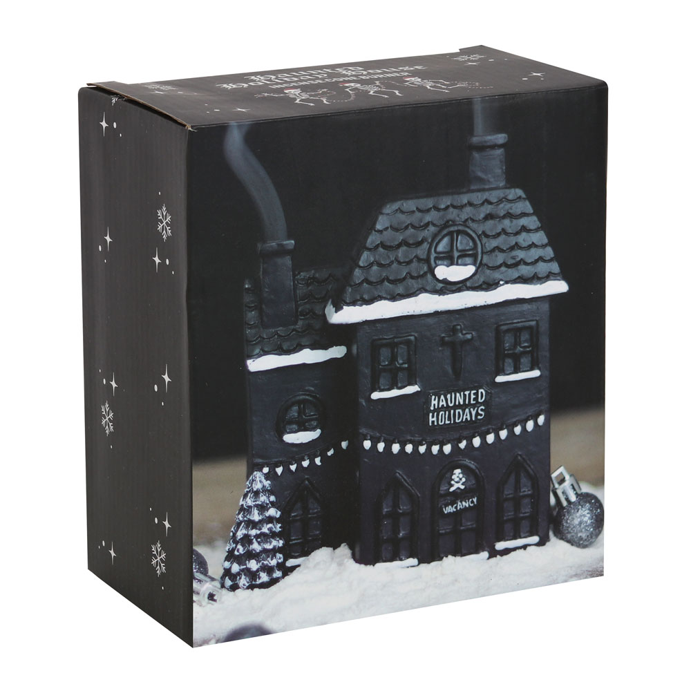 Haunted Holiday House Incense Cone Burner4