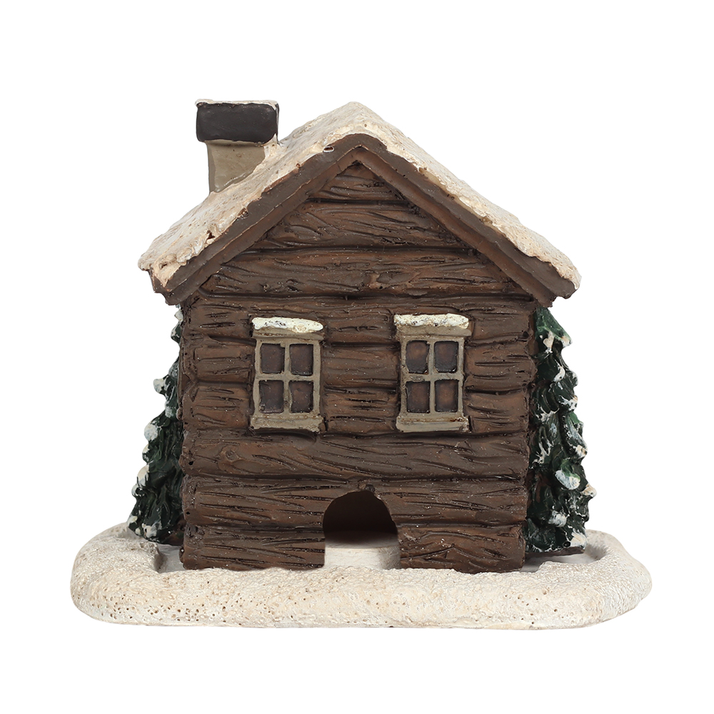 Log Cabin Incense Cone Burner1