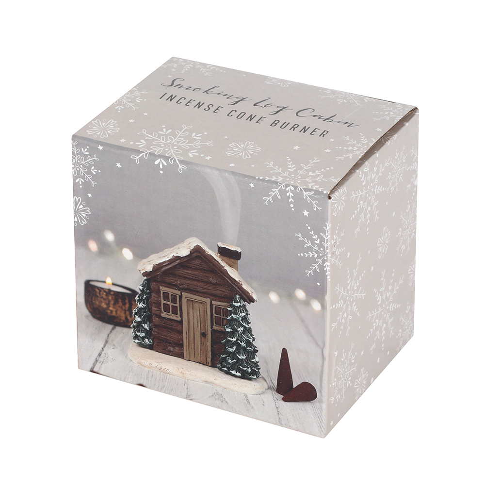 Log Cabin Incense Cone Burner3