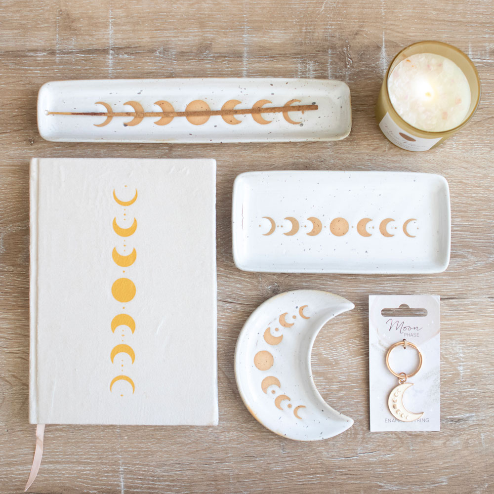 Moon Phase Ceramic Ash Catcher1