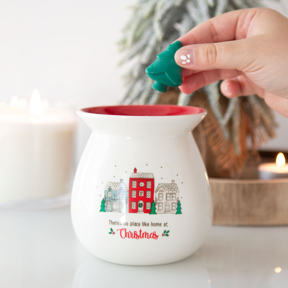 No Place Like Home Ceramic Wax Melt Burner Gift Set4