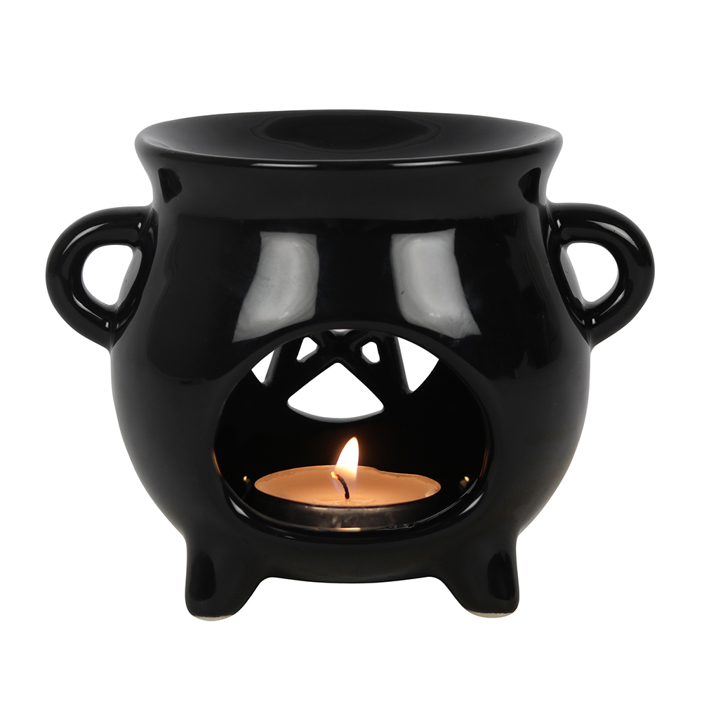 Pentagram Cauldron Oil Burner1