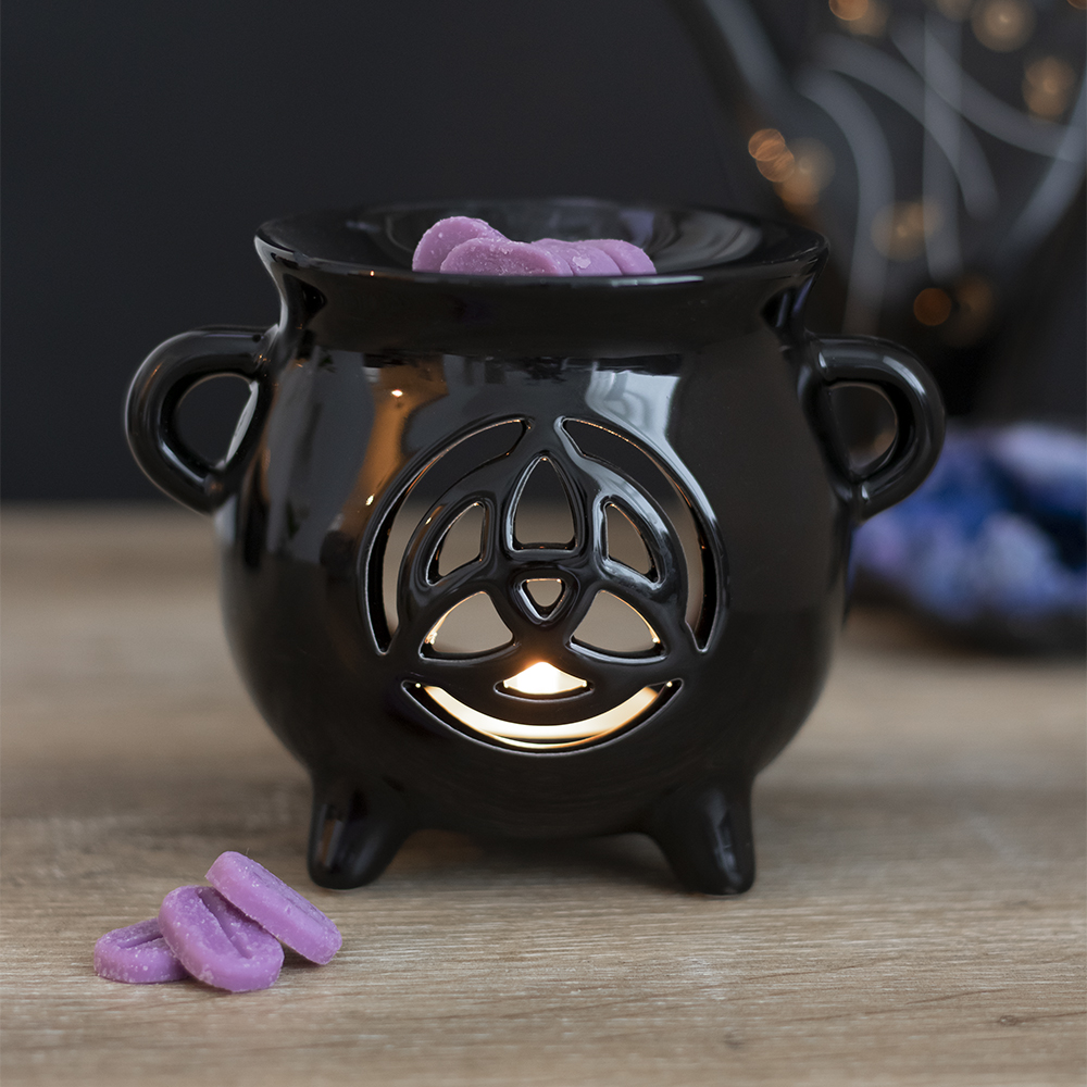 Triquetra Cauldron Oil Burner2