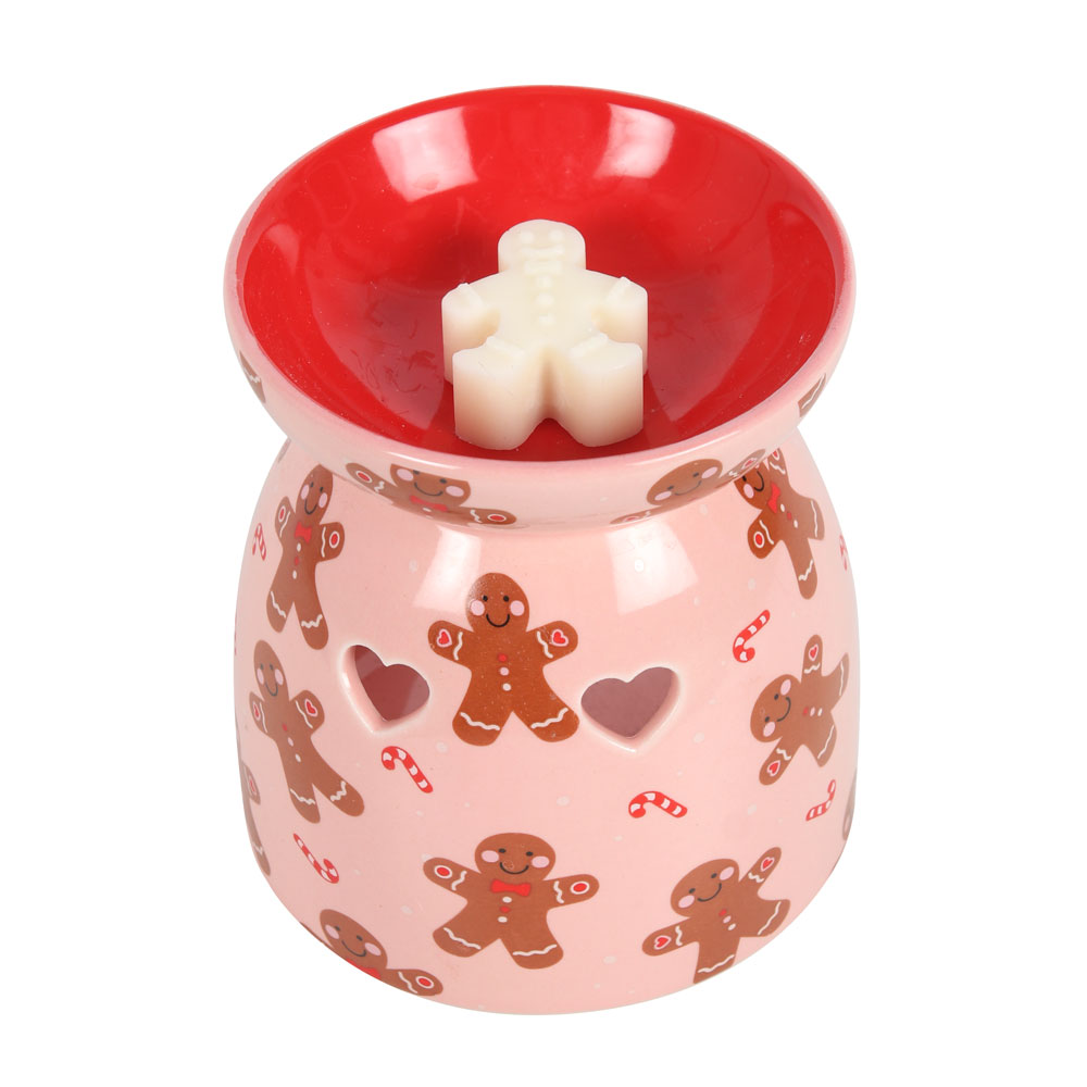 Gingerbread Wax Melt Burner Gift Set1