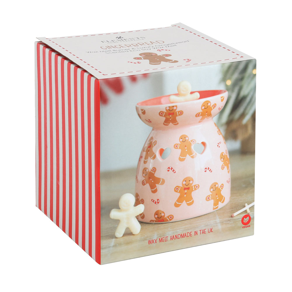Gingerbread Wax Melt Burner Gift Set3