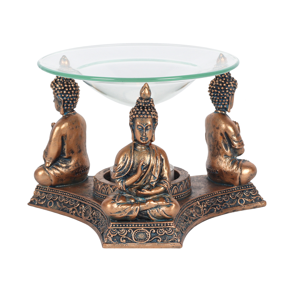 Bronze Buddha Oil Burner1
