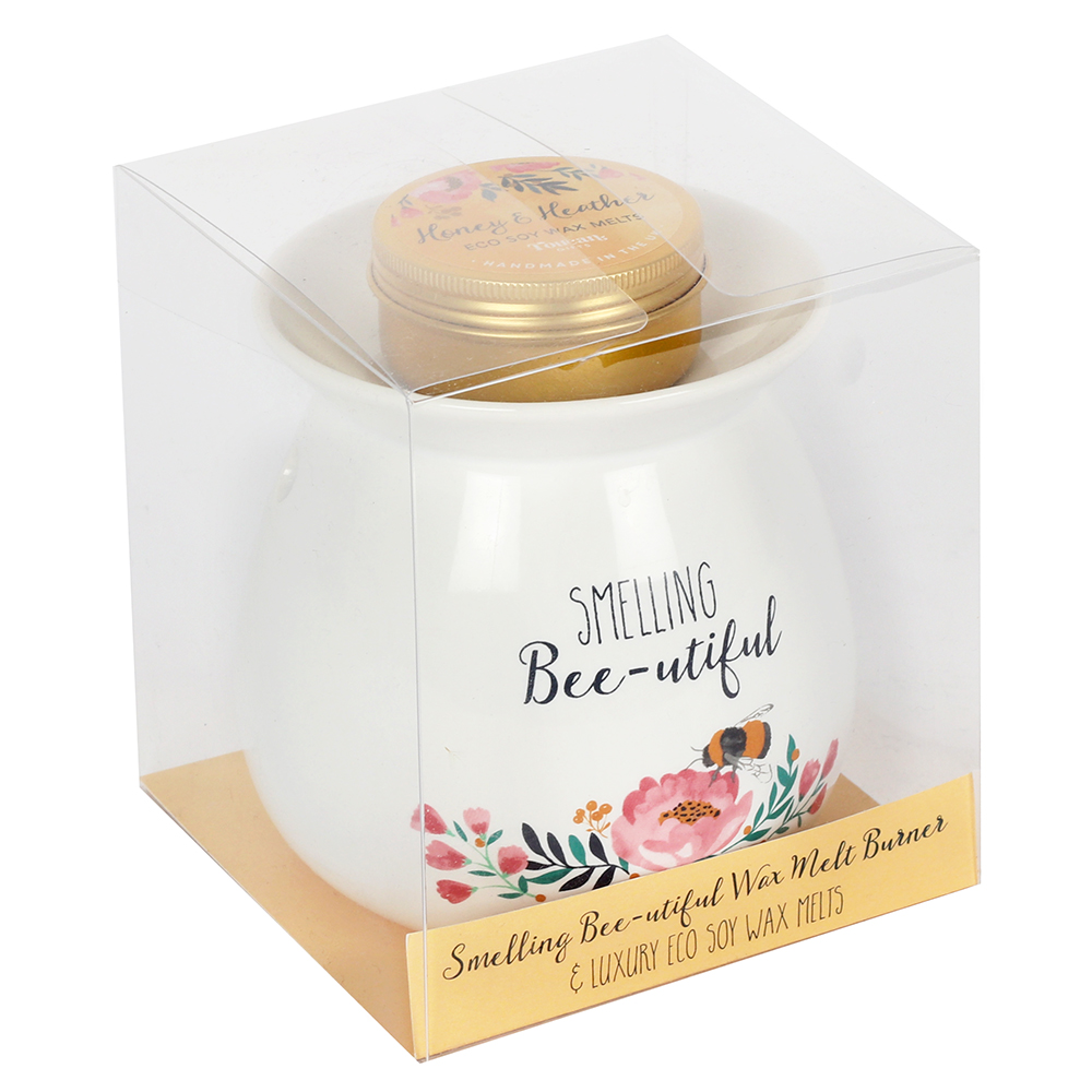 Large Smelling Bee-utiful Wax Melt Burner Gift Set4