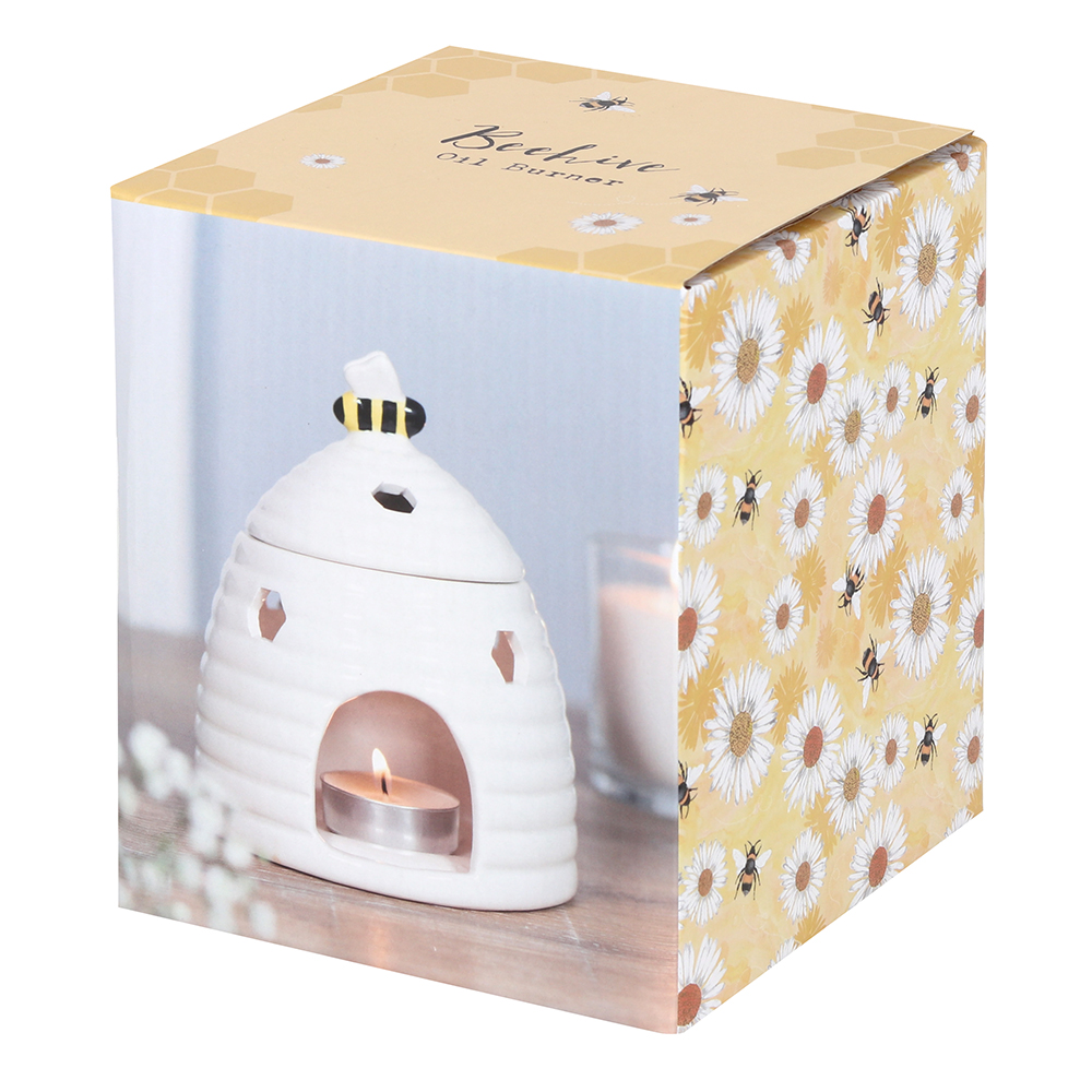 White Beehive Oil Burner3