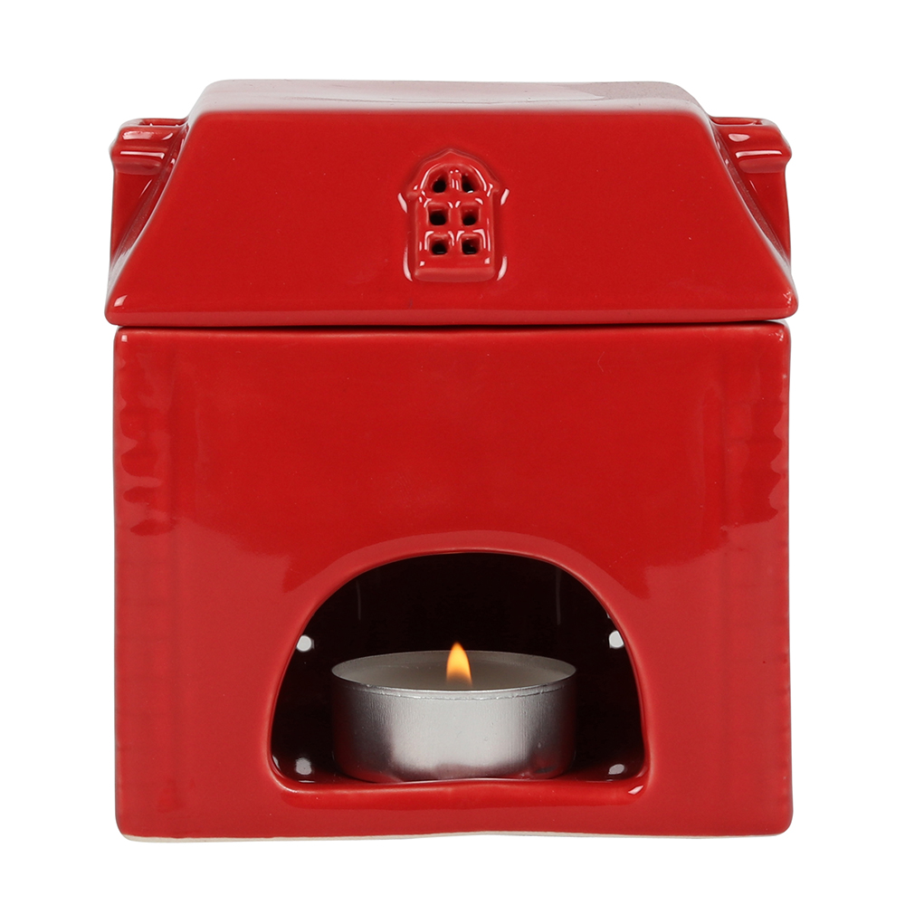 Red Ceramic House Oil Burner3