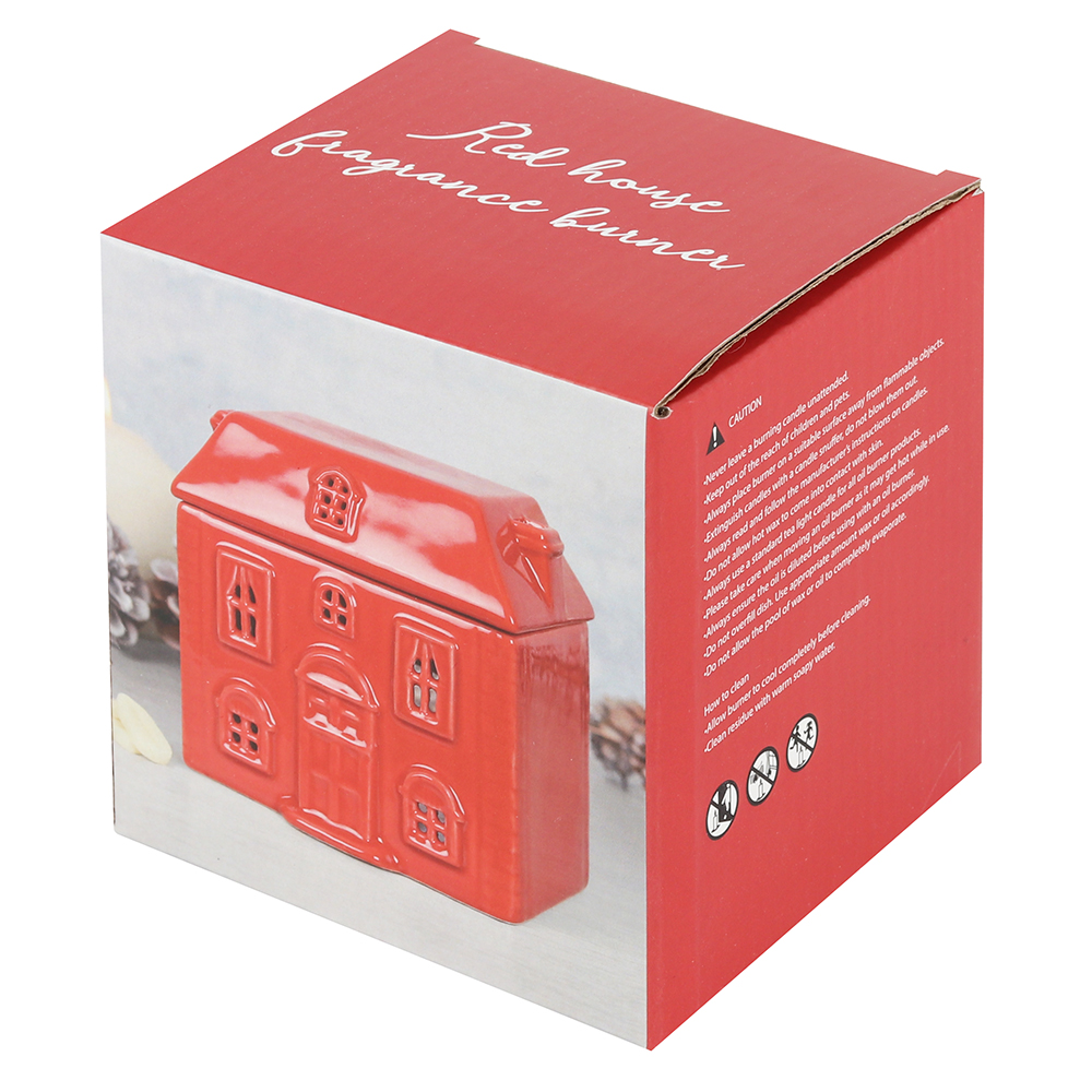 Red Ceramic House Oil Burner4