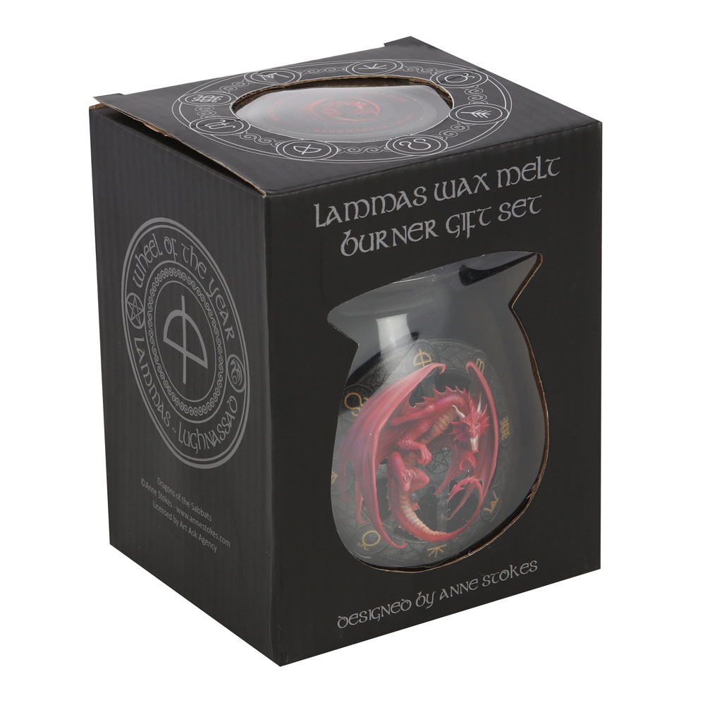 Lammas Wax Melt Burner Gift Set by Anne Stokes3