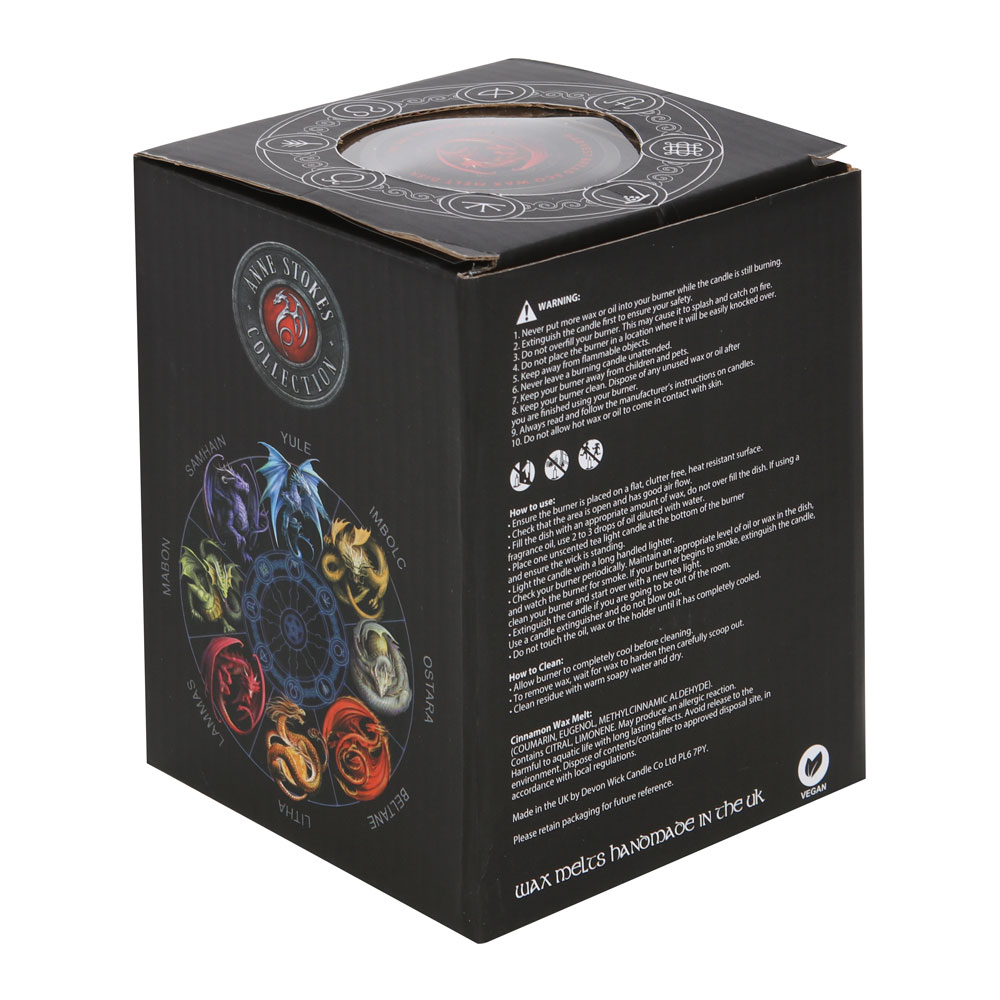 Lammas Wax Melt Burner Gift Set by Anne Stokes4