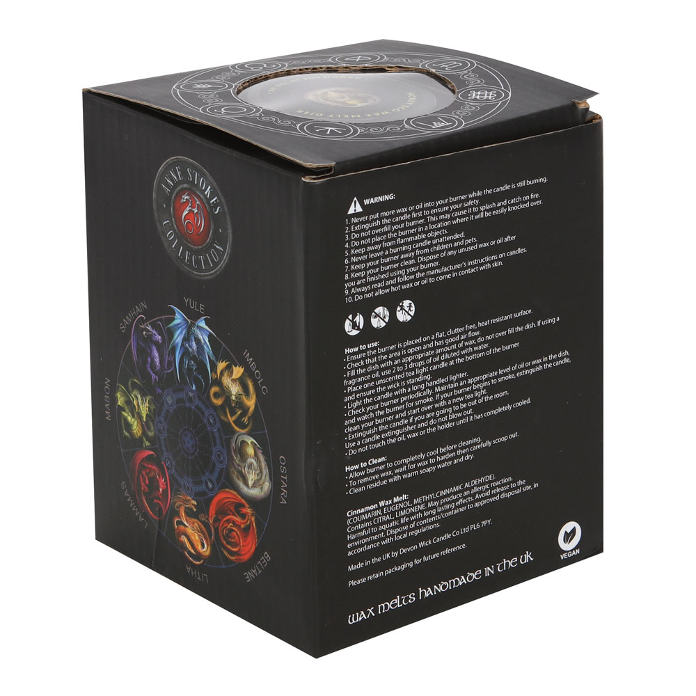 Ostara Wax Melt Burner Gift Set by Anne Stokes3