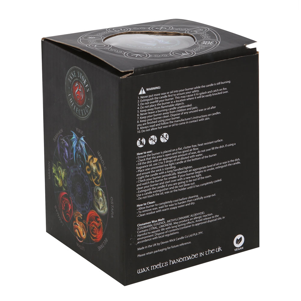 Yule Wax Melt Burner Gift Set by Anne Stokes3