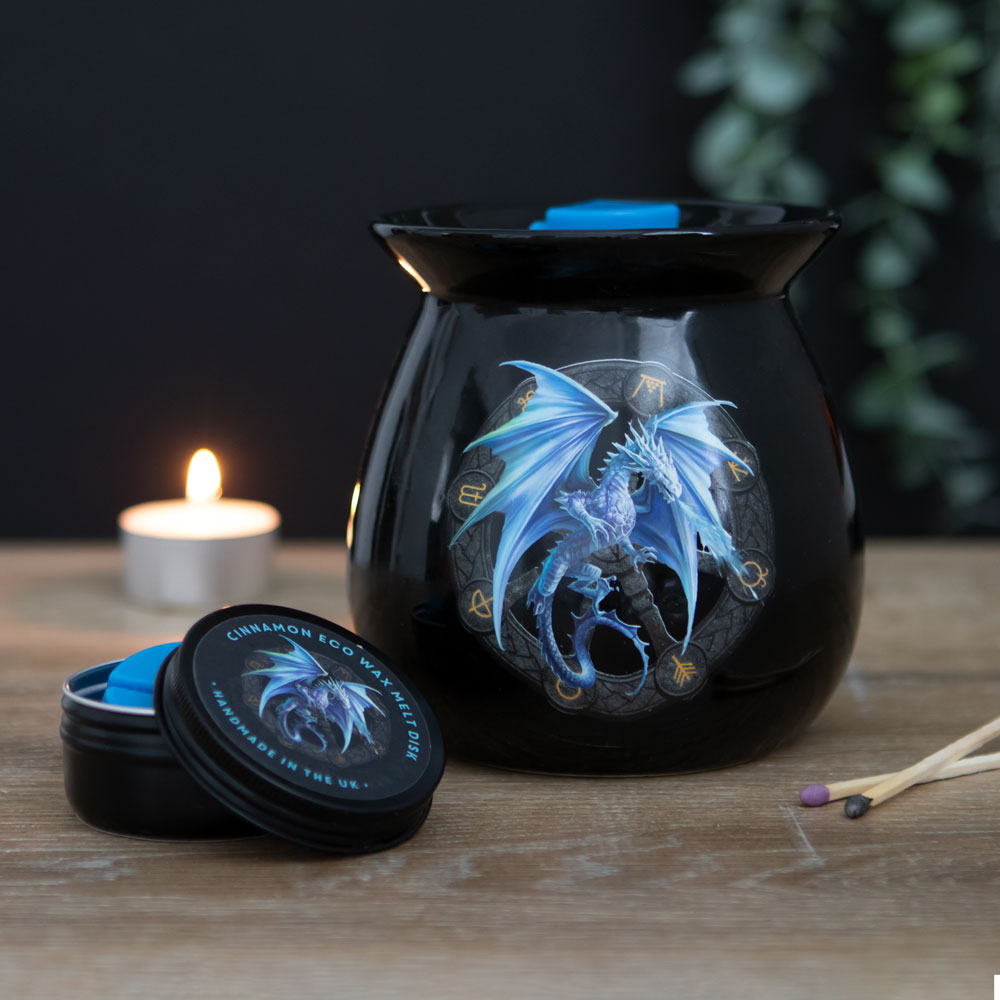 Yule Wax Melt Burner Gift Set by Anne Stokes4