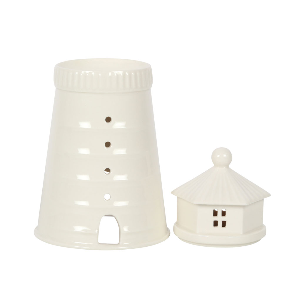White Lighthouse Oil Burner1
