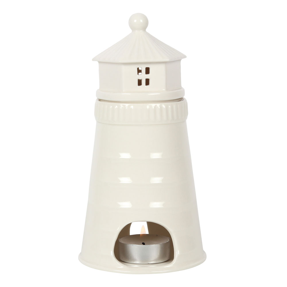 White Lighthouse Oil Burner2