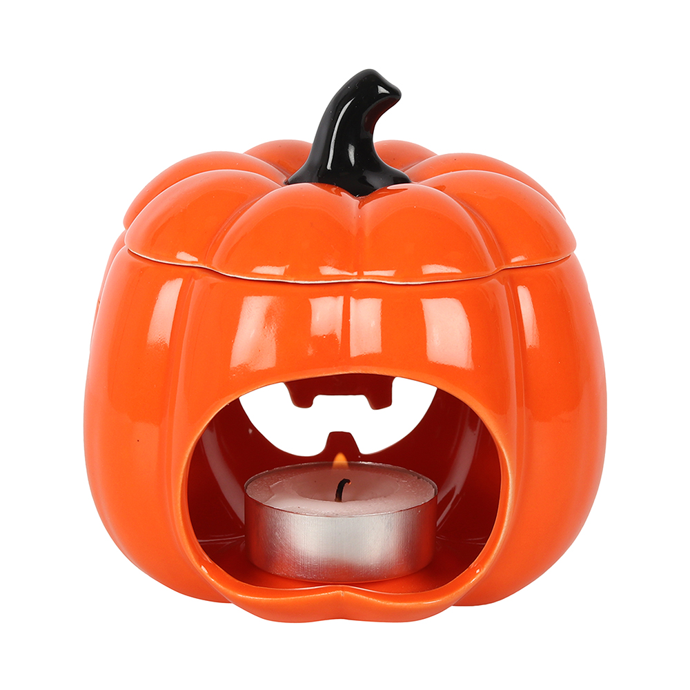 Orange Jack-O-Lantern Oil Burner2