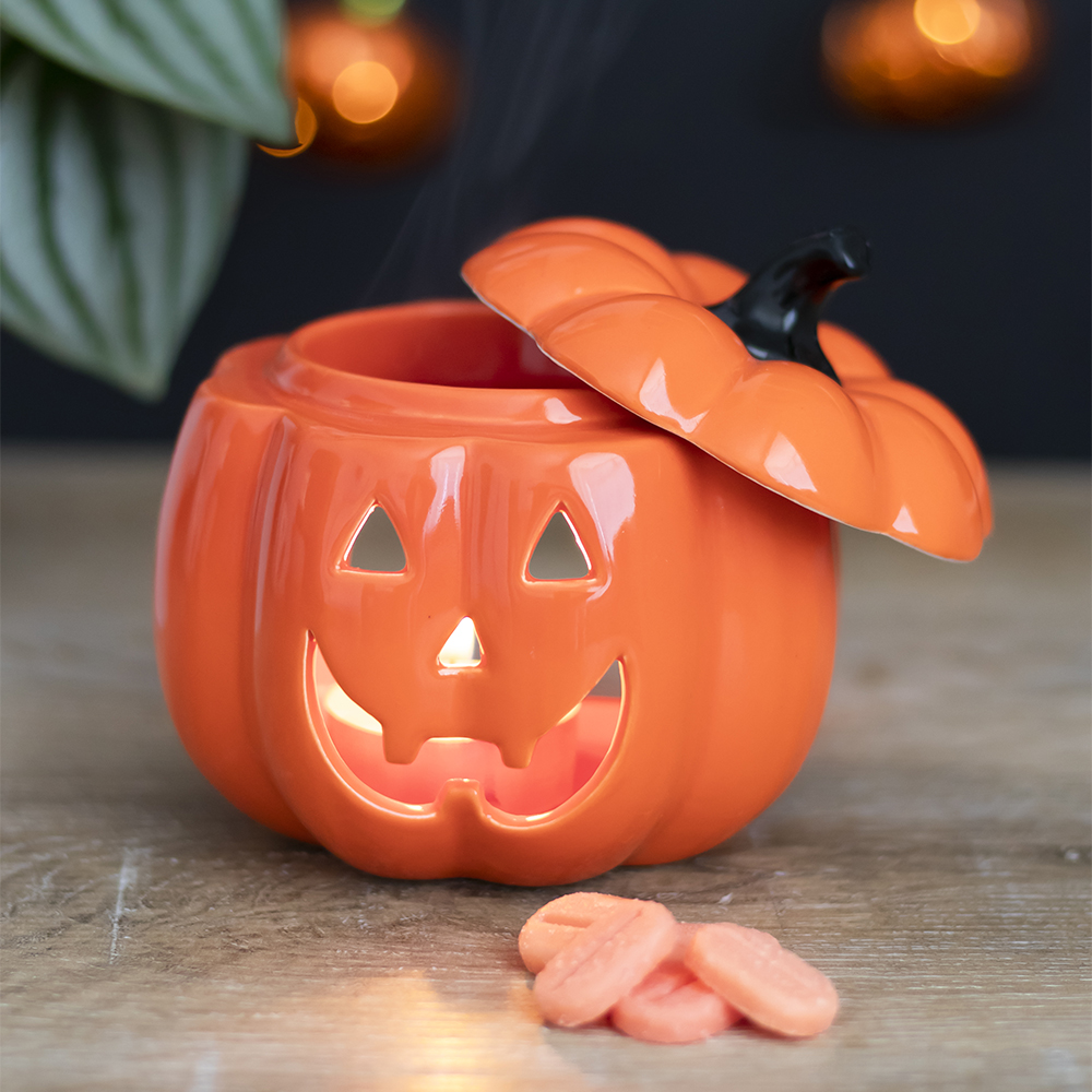 Orange Jack-O-Lantern Oil Burner4