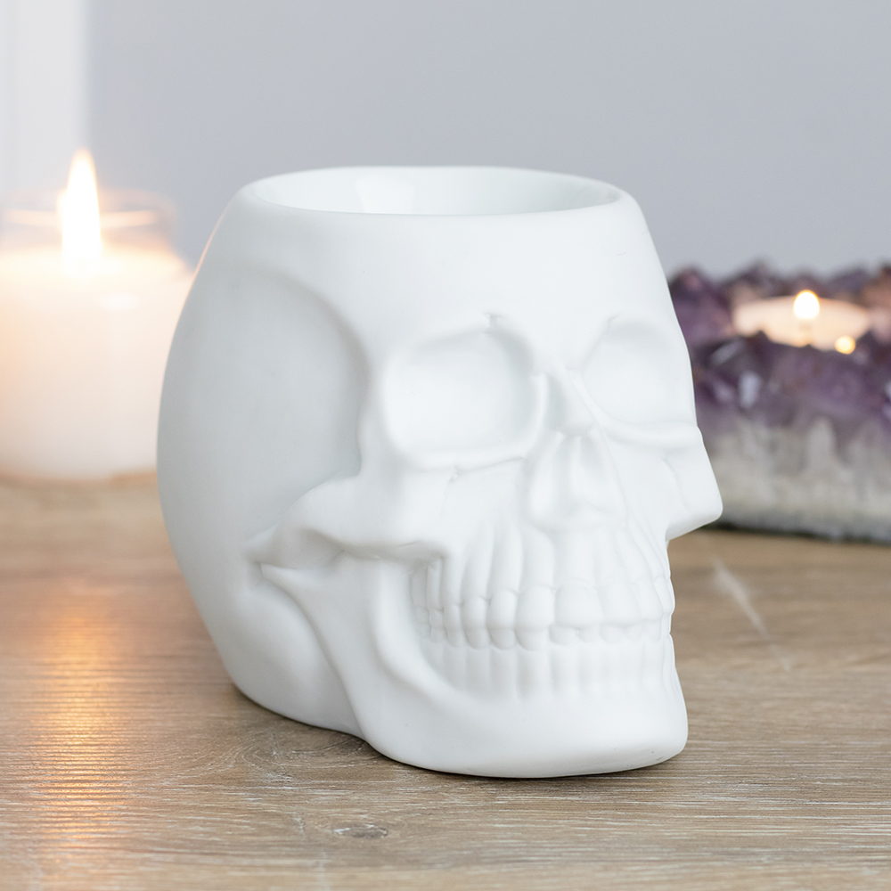 White Skull Oil Burner3